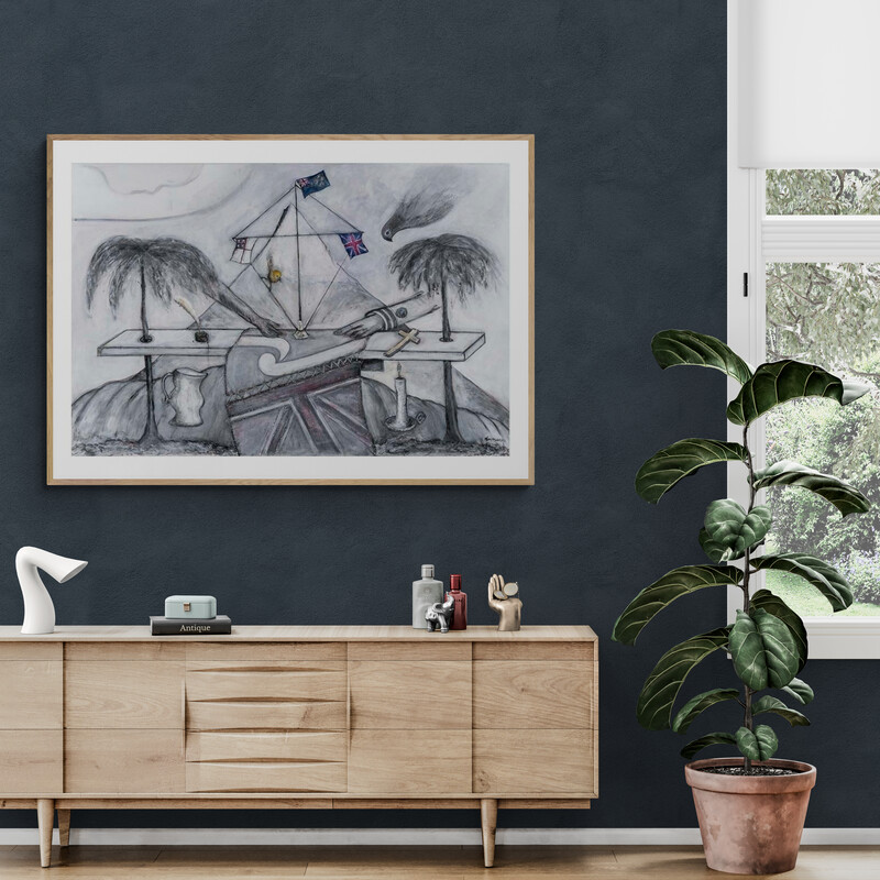 The Treaty of Waitangi Art Print - Image 3