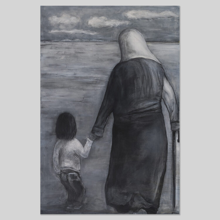 Land March – Dame Whina Cooper Canvas Print